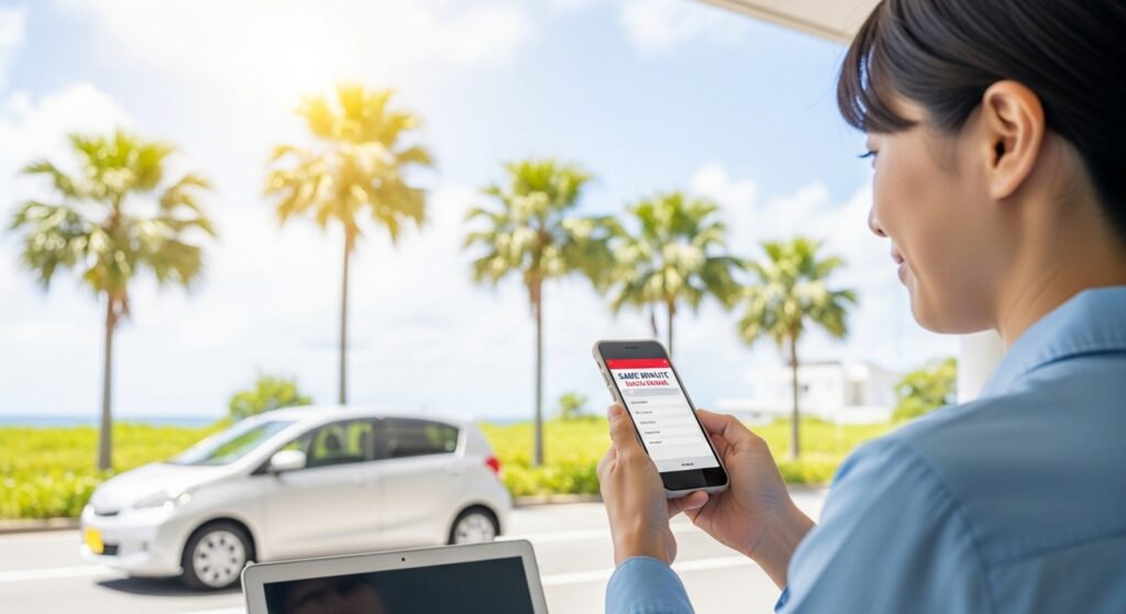 沖縄レンタカー情報局が解説｜「当日でもOK？」レンタカー予約の真実とリスク回避テクニック🚗