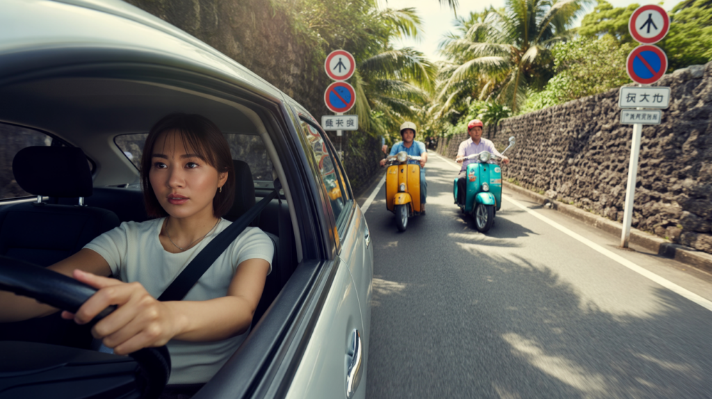 【沖縄 レンタカー】初心者ドライバーが特に注意すべき道路事情