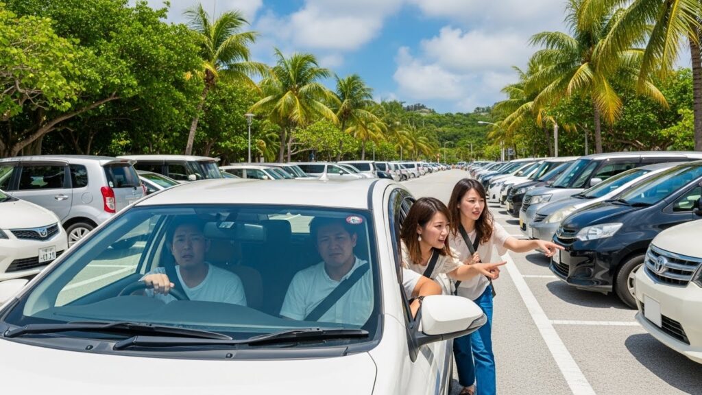 【沖縄 レンタカー】観光地周辺で駐車場に困る理由とは
