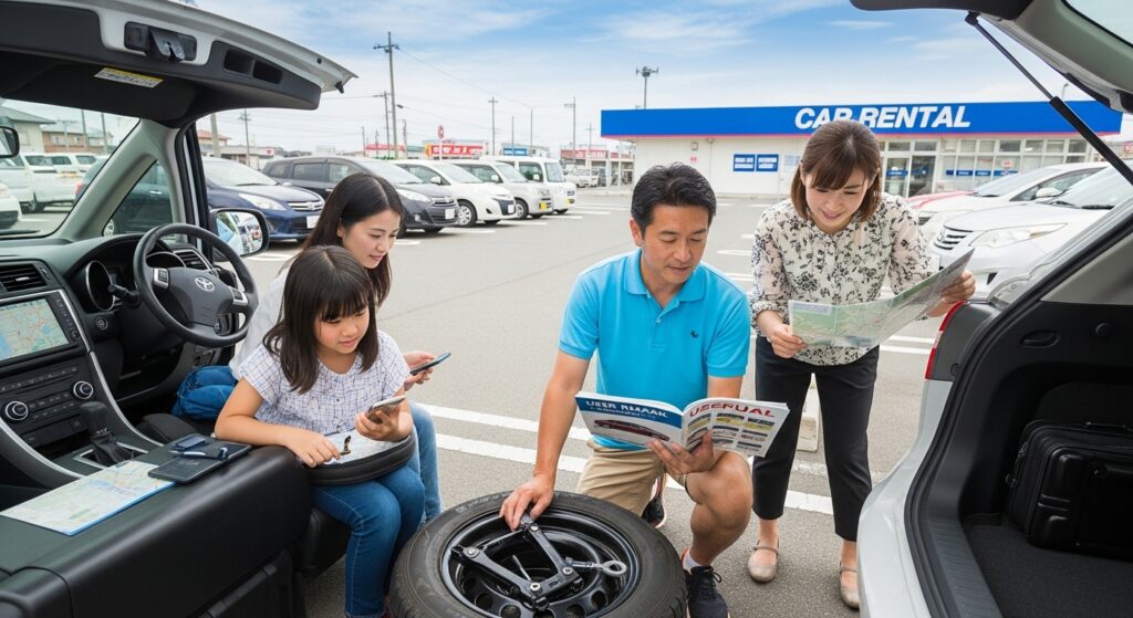 【沖縄 レンタカー】実は重要な車内装備のチェックポイント