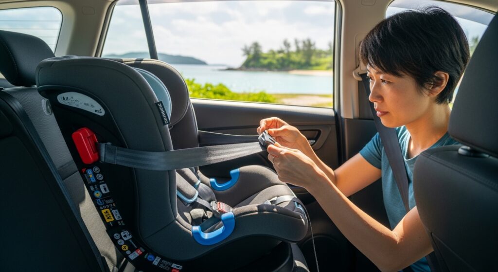 【沖縄 レンタカー】実は重要なチャイルドシートの確認ポイント