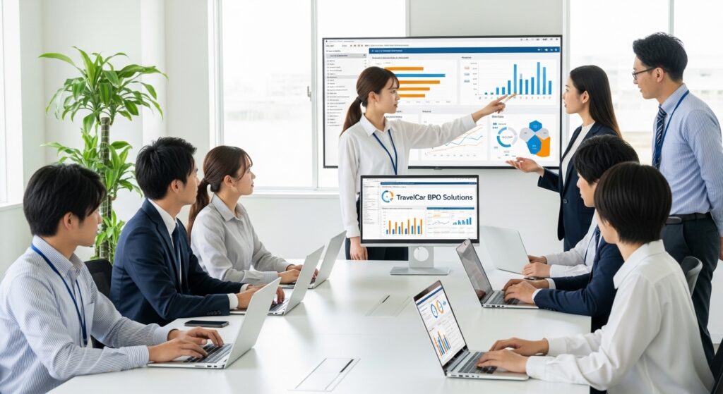 レンタカーBPOで売上データはどう管理される？