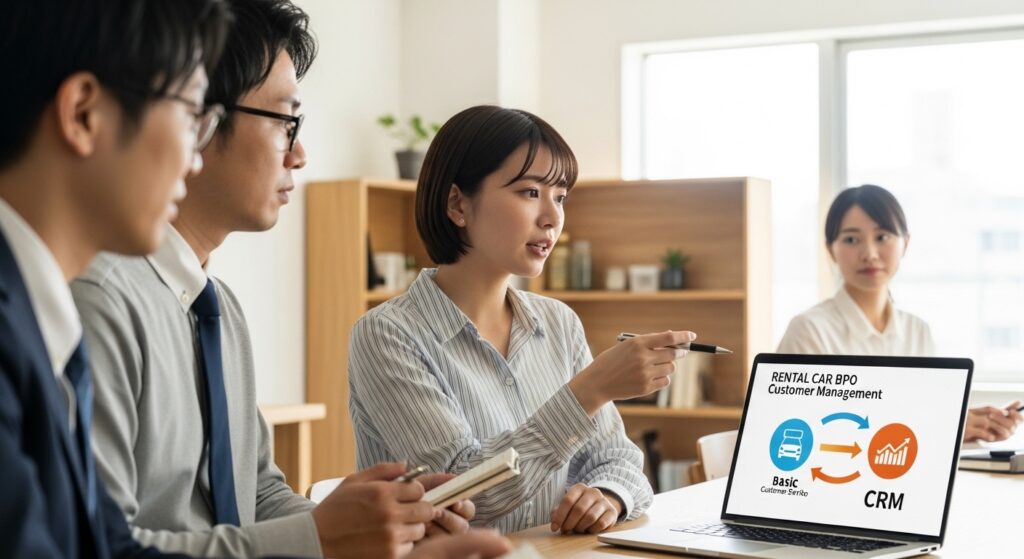 レンタカーBPOとCRMの関係とは？顧客管理の進化