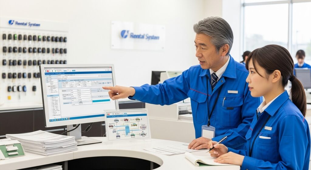 レンタカーの新人教育が大変な理由とは？現場負担を減らす仕組みづくり