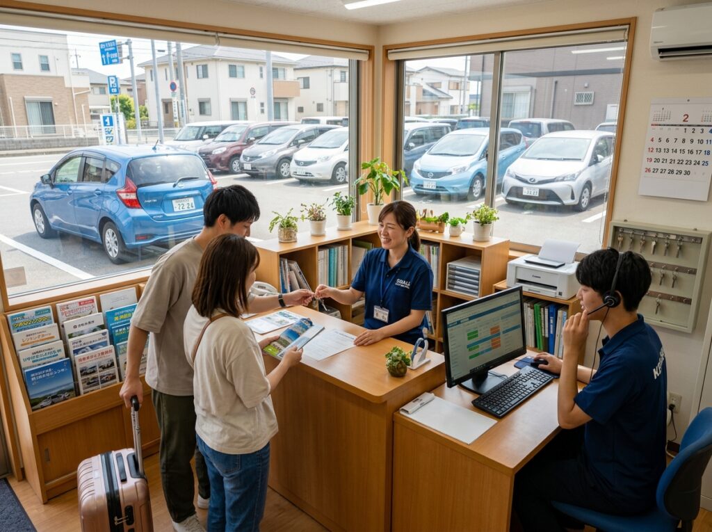 レンタカー予約代行で少人数運営は安定する？