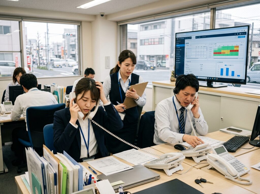 レンタカー管理システムだけでは電話対応が重い？