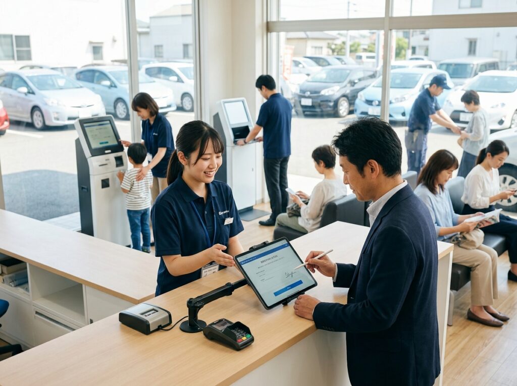 レンタカー管理システムと外注受付で楽になる？