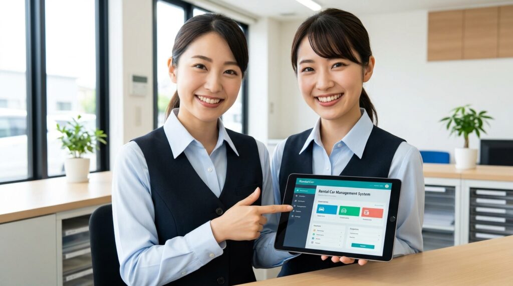レンタカー管理システムだけで業務効率化は十分？不足する課題を解説