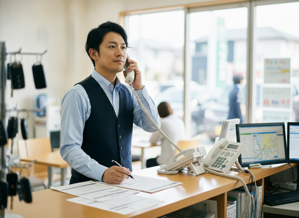 レンタカーの予約受付代行で「電話が鳴りやまない」悩みを解消する具体策